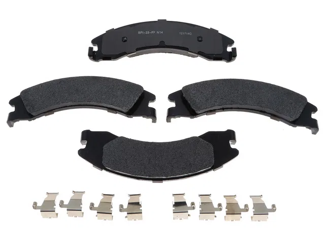 MGD1329MH – R/M BRAKES Brake Pad, OE Replacement Metallic Includes Mounting Hardware